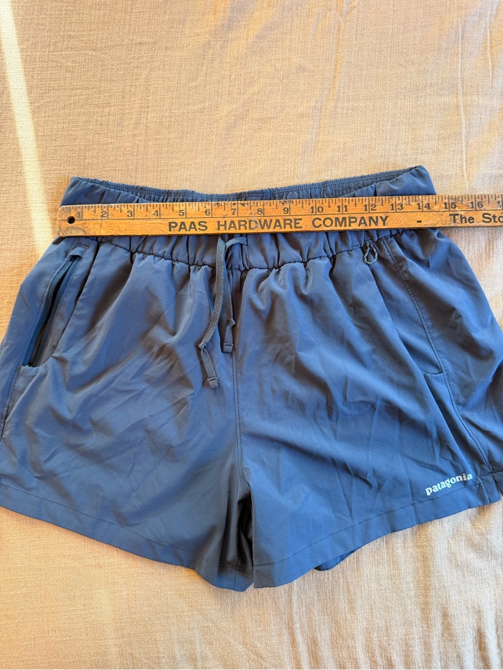 Patagonia Women’s Slate Blue Performance Drawstring Shorts
